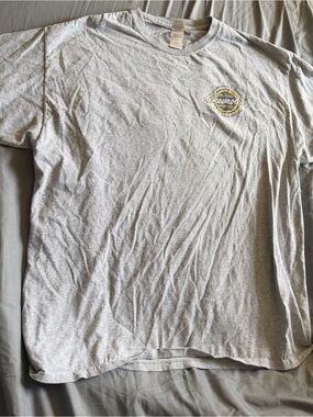 Gildan Light Gray Chevrolet Logo Short-Sleeve Tee